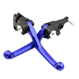Maxbell Clutch Brake Handle Levers Perch Hand Levers for Drz250 Drz400SM Blue