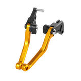 Maxbell Clutch Brake Handle Levers Perch Hand Levers for Drz250 Drz400SM Gold