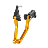 Maxbell Clutch Brake Handle Levers Perch Hand Levers for Drz250 Drz400SM Gold