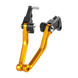 Maxbell Clutch Brake Handle Levers Perch Hand Levers for Drz250 Drz400SM Gold