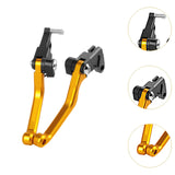 Maxbell Clutch Brake Handle Levers Perch Hand Levers for Drz250 Drz400SM Gold