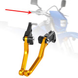 Maxbell Clutch Brake Handle Levers Perch Hand Levers for Drz250 Drz400SM Gold
