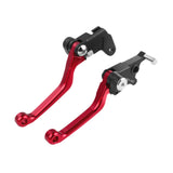 Maxbell Clutch Brake Handle Levers Perch Hand Levers for Drz250 Drz400SM Red