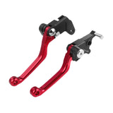 Maxbell Clutch Brake Handle Levers Perch Hand Levers for Drz250 Drz400SM Red