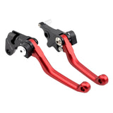 Maxbell Clutch Brake Handle Levers Perch Hand Levers for Drz250 Drz400SM Red