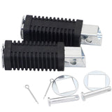 Maxbell Mini Bike Foot Pegs Left Right Easy Installation Metal Motocycle Accessories