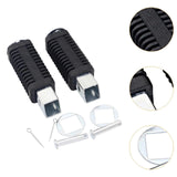 Maxbell Mini Bike Foot Pegs Left Right Easy Installation Metal Motocycle Accessories