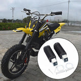 Maxbell Mini Bike Foot Pegs Left Right Easy Installation Metal Motocycle Accessories