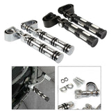 Maxbell Motorcycle Foot Pegs Bracket Foot Pedals for Electric Bicycle Motorbike