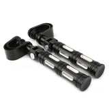 Maxbell Motorcycle Foot Pegs Bracket Foot Pedals for Electric Bicycle Motorbike