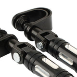 Maxbell Motorcycle Foot Pegs Bracket Foot Pedals for Electric Bicycle Motorbike