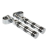 Maxbell Motorcycle Foot Pegs Bracket Foot Pedals for Electric Bicycle Motorbike