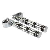 Maxbell Motorcycle Foot Pegs Bracket Foot Pedals for Electric Bicycle Motorbike