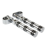 Maxbell Motorcycle Foot Pegs Bracket Foot Pedals for Electric Bicycle Motorbike