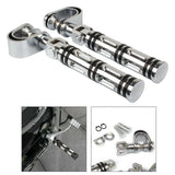 Maxbell Motorcycle Foot Pegs Bracket Foot Pedals for Electric Bicycle Motorbike