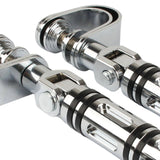 Maxbell Motorcycle Foot Pegs Bracket Foot Pedals for Electric Bicycle Motorbike