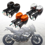 Maxbell 2x Motorcycle Lights Turn Signals Motorcycle Blinkers for 400R Black