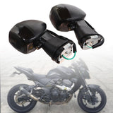 Maxbell 2x Motorcycle Lights Turn Signals Motorcycle Blinkers for 400R Black
