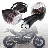 Maxbell 2x Motorcycle Lights Turn Signals Motorcycle Blinkers for 400R White