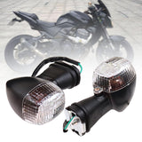 Maxbell 2x Motorcycle Lights Turn Signals Motorcycle Blinkers for 400R White