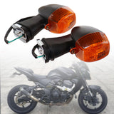 Maxbell 2x Motorcycle Lights Turn Signals Motorcycle Blinkers for 400R Yellow