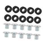 Maxbell 20 Pieces Shock Absorber Bush Bushing Grommets Damping Kit for Kawasaki
