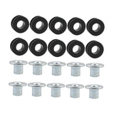 Maxbell 20 Pieces Shock Absorber Bush Bushing Grommets Damping Kit for Kawasaki