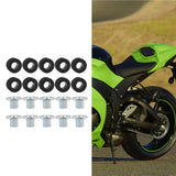 Maxbell 20 Pieces Shock Absorber Bush Bushing Grommets Damping Kit for Kawasaki