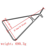 Maxbell Generic Motorcycle Triangle Stand Premium Portable Dirt Bike Stand Kickstand