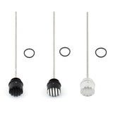 Maxbell Engine Oil Dipstick Motorcycle Engine Oil Cover Accessories 31.2cm/12.28inch silvery