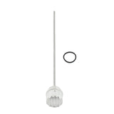 Maxbell Engine Oil Dipstick Motorcycle Engine Oil Cover Accessories 31.2cm/12.28inch silvery