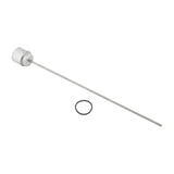 Maxbell Engine Oil Dipstick Motorcycle Engine Oil Cover Accessories 31.2cm/12.28inch silvery