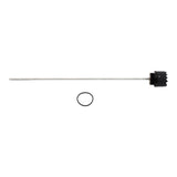 Maxbell Engine Oil Dipstick Motorcycle Engine Oil Cover Accessories 31.2cm/12.28inch black silvery