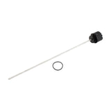 Maxbell Engine Oil Dipstick Motorcycle Engine Oil Cover Accessories 31.2cm/12.28inch black silvery