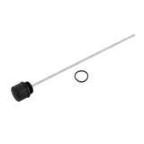 Maxbell Engine Oil Dipstick Motorcycle Engine Oil Cover Accessories 31.2cm/12.28inch black