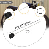 Maxbell Engine Oil Dipstick Motorcycle Engine Oil Cover Accessories 31.2cm/12.28inch black