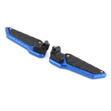 Maxbell Motorcycle Foot Pegs Mounts for 150 (2018-2020) 160 (2021-2023) blue
