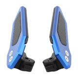 Maxbell Motorcycle Foot Pegs Mounts for 150 (2018-2020) 160 (2021-2023) blue
