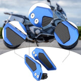 Maxbell Motorcycle Foot Pegs Mounts for 150 (2018-2020) 160 (2021-2023) blue