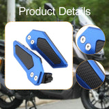 Maxbell Motorcycle Foot Pegs Mounts for 150 (2018-2020) 160 (2021-2023) blue