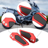 Maxbell Motorcycle Foot Pegs Mounts for 150 (2018-2020) 160 (2021-2023) red