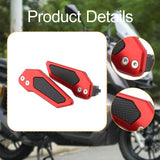 Maxbell Motorcycle Foot Pegs Mounts for 150 (2018-2020) 160 (2021-2023) red
