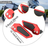Maxbell Motorcycle Foot Pegs Mounts for 150 (2018-2020) 160 (2021-2023) red