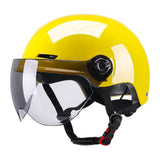 Maxbell Motorcycle Helmet Adjustable Half Shell Helmet for Scooter Bike Cycling
