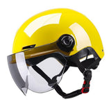 Maxbell Motorcycle Helmet Adjustable Half Shell Helmet for Scooter Bike Cycling