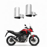 Maxbell Motorcycle Shock Absorbing Protect Shell Cover for cm300/500/1100 Silver
