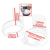 Maxbell Motorcycle Shock Absorbing Protect Shell Cover for cm300/500/1100 Silver