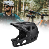 Maxbell Full Face Bike Helmet Fashion Bicycle Helmet for Cycling Riding Outdoor Black M