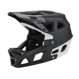 Maxbell Full Face Bike Helmet Fashion Bicycle Helmet for Cycling Riding Outdoor Black White M