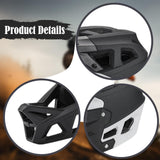 Maxbell Full Face Bike Helmet Fashion Bicycle Helmet for Cycling Riding Outdoor Black White M